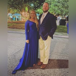 Royal Blue formal dress